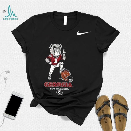 Nike Black Georgia Bulldogs FL GA Rivalry T Shirt
