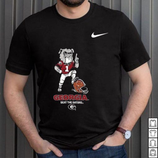 Nike Black Georgia Bulldogs FL GA Rivalry T Shirt