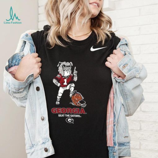 Nike Black Georgia Bulldogs FL GA Rivalry T Shirt