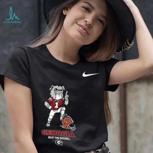 Nike Black Georgia Bulldogs FL GA Rivalry T Shirt