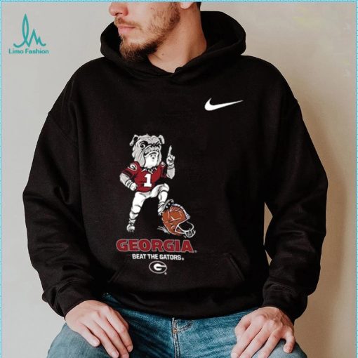 Nike Black Georgia Bulldogs FL GA Rivalry T Shirt