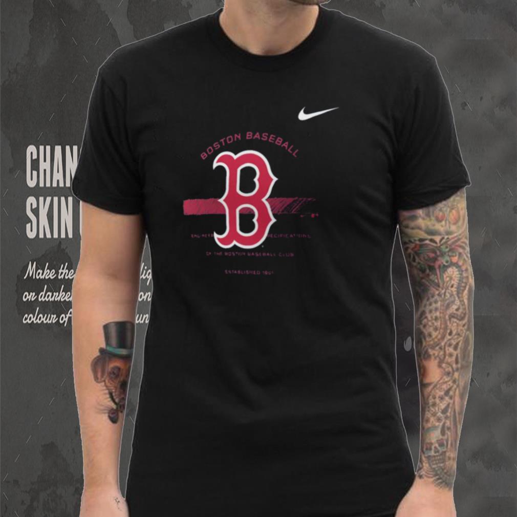 Nike Boston Red Sox Navy Arch Over Logo T Shirt Nike Boston Red Sox Navy Arch Over Logo T Shirt