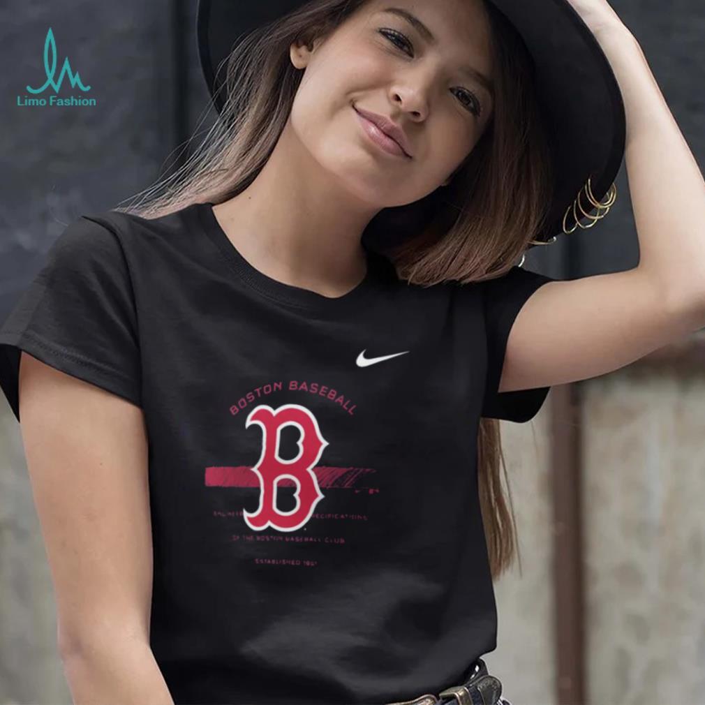 Nike Boston Red Sox Navy Arch Over Logo T Shirt Nike Boston Red Sox Navy Arch Over Logo T Shirt
