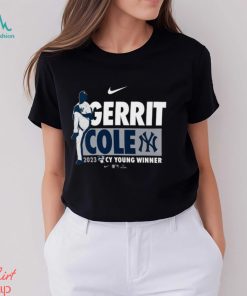 Nike Gerrit Cole New York Yankees Nike 2023 AL Cy Young Award Winner Shirt