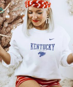 Nike Kentucky Wildcats Grey Classic Core Cotton Logo T Shirt