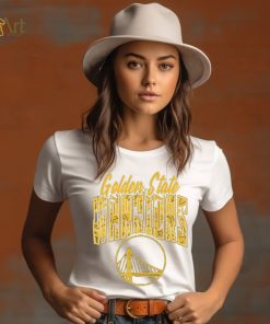 Nike Little Golden State Warriors Royal T Shirt