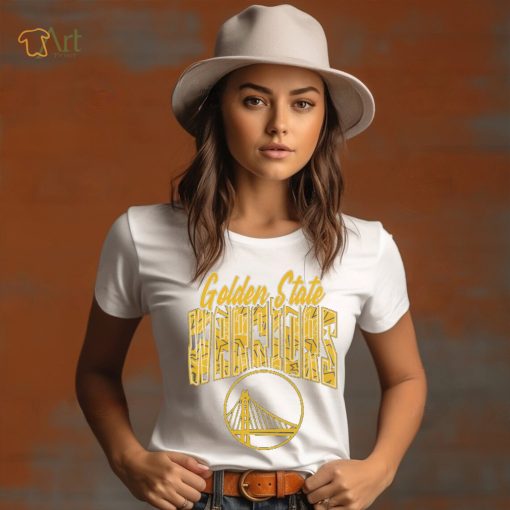 Nike Little Golden State Warriors Royal T Shirt