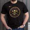 Nike Men's Denver Nuggets Navy Essential Logo T Shirt