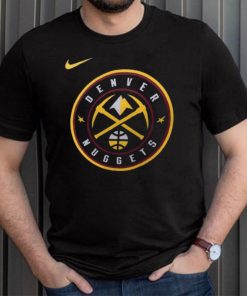Nike Men's Denver Nuggets Navy Essential Logo T Shirt