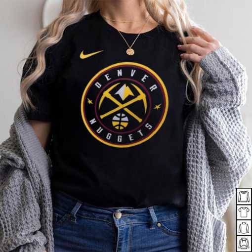 Nike Men's Denver Nuggets Navy Essential Logo T Shirt