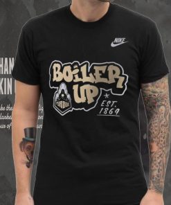 Nike Men's Purdue Boilermakers Black Loud Authentic Tri Blend T Shirt