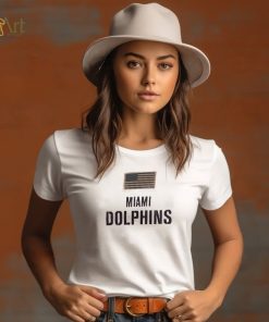 Nike Miami Dolphins 2023 Salute to Service Brown T Shirt
