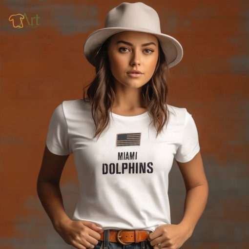 Nike Miami Dolphins 2023 Salute to Service Brown T Shirt