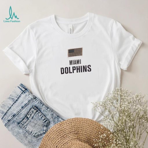 Nike Miami Dolphins 2023 Salute to Service Brown T Shirt