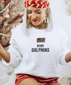 Nike Miami Dolphins 2023 Salute to Service Brown T Shirt