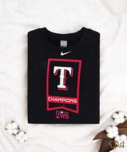 Nike Texas Rangers Champions 2023 WS Shirt