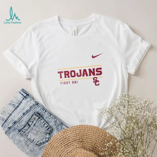 Nike USC Trojans Grey Gridiron T Shirt