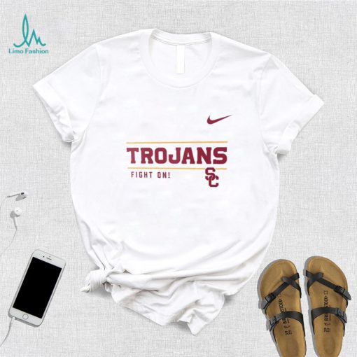 Nike USC Trojans Grey Gridiron T Shirt