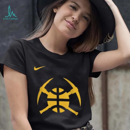 Nike Youth 2023 24 City Edition Denver Nuggets Essential Logo T Shirt