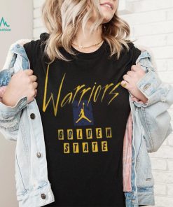 Nike Youth 2023 24 City Edition Golden State Warriors Courtside Max90 T shirt