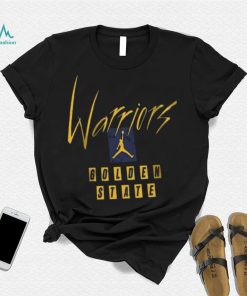 Nike Youth 2023 24 City Edition Golden State Warriors Courtside Max90 T shirt