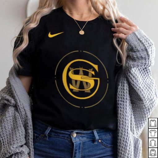 Nike Youth 2023 24 City Edition Golden State Warriors Essential Logo T Shirt