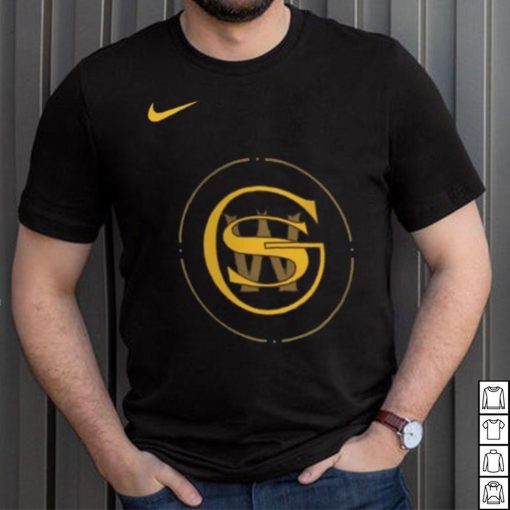 Nike Youth 2023 24 City Edition Golden State Warriors Essential Logo T Shirt
