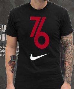 Nike Youth 2023 24 City Edition Philadelphia 76ers Program T Shirt