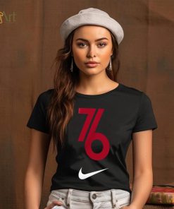 Nike Youth 2023 24 City Edition Philadelphia 76ers Program T Shirt