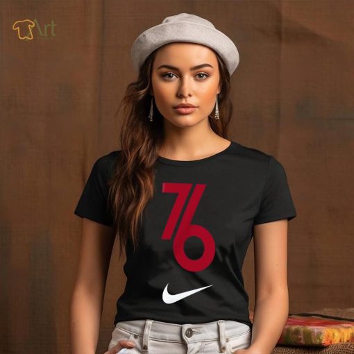 Nike Youth 2023 24 City Edition Philadelphia 76ers Program T Shirt