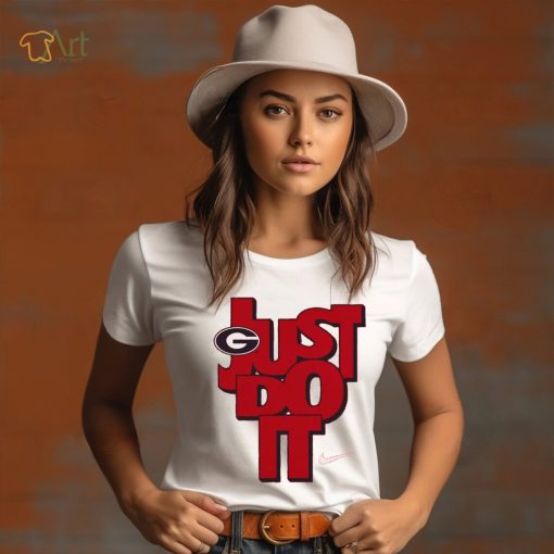 Nike Youth Georgia Bulldogs Red Just Do It T Shirt