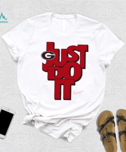 Nike Youth Georgia Bulldogs Red Just Do It T Shirt