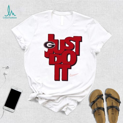 Nike Youth Georgia Bulldogs Red Just Do It T Shirt