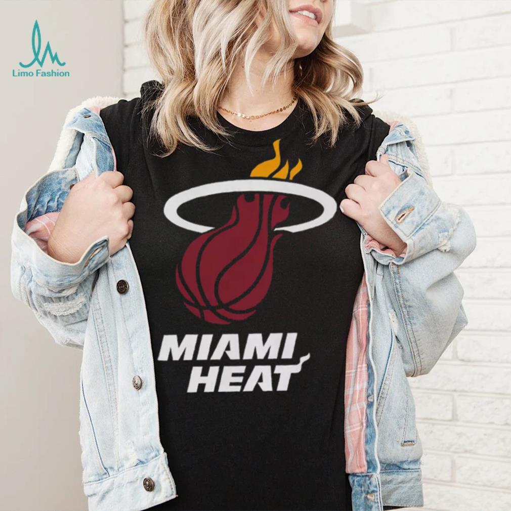 Nike Youth Miami Heat Program Logo Black T Shirt Nike Youth Miami Heat Program Logo Black T Shirt