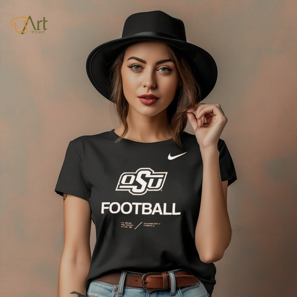 Nike Youth Oklahoma State Cowboys Legend Football Sideline Team Issue T Shirt Nike Youth Oklahoma State Cowboys Legend Football Sideline Team Issue T Shirt