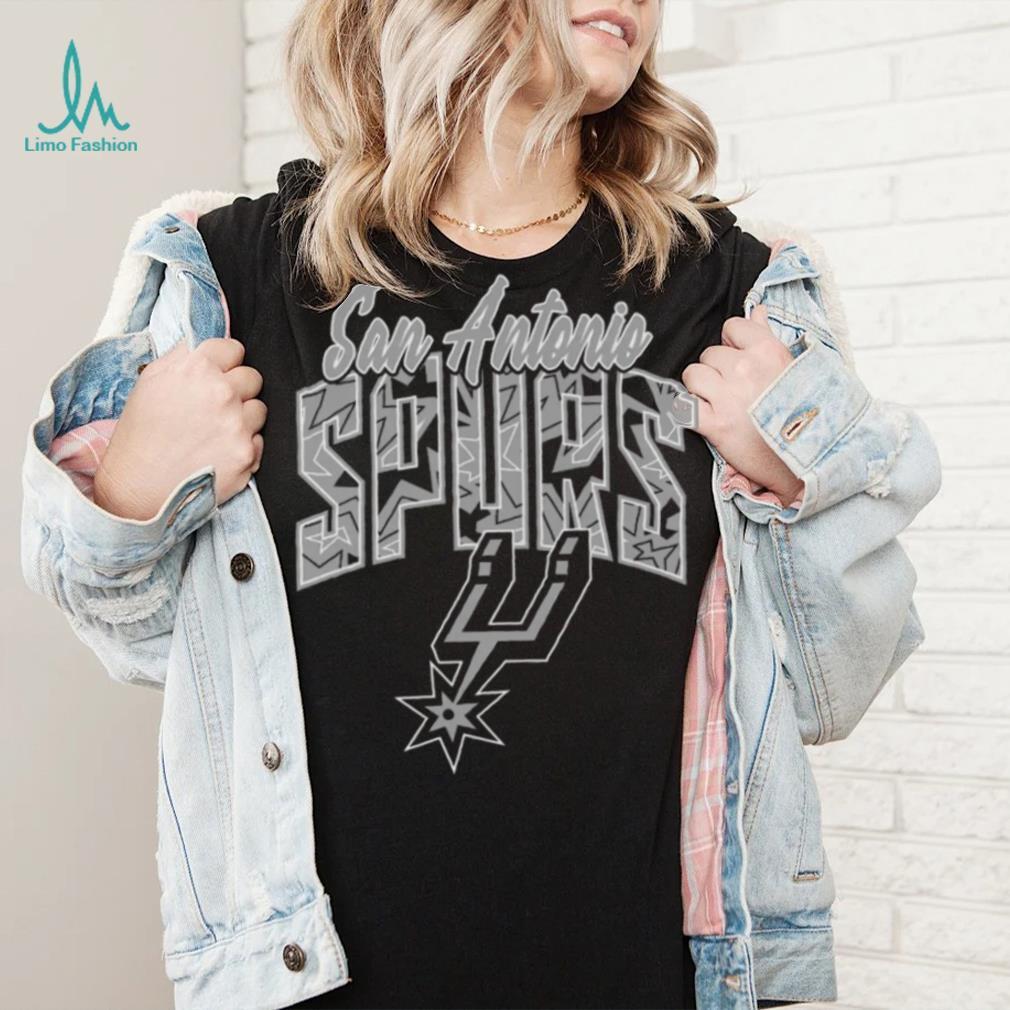 Nike Youth San Antonio Spurs Black Tri Ball T Shirt Nike Youth San Antonio Spurs Black Tri Ball T Shirt