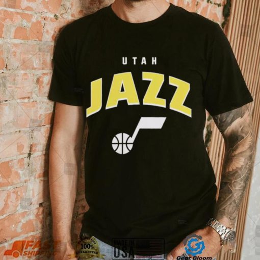 Nike Youth Utah Jazz Stadium Pullover Black Shirt
