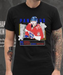 Niko Mikkola number 77 Florida Panthers ice hockey player pose paper gift shirt