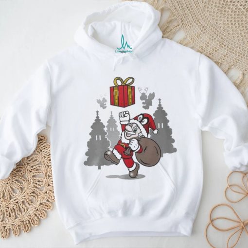 Nintendo Super Mario Funny Super Mario Santa Claus Christmas shirt