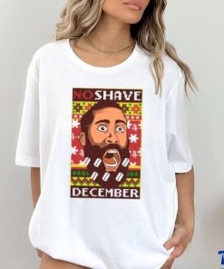 No Shave December Christmas shirt
