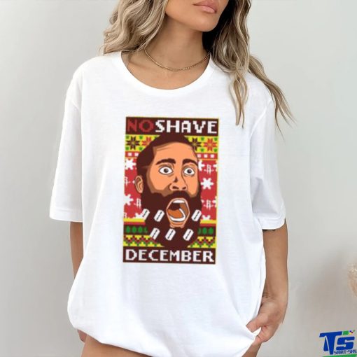 No Shave December Christmas shirt