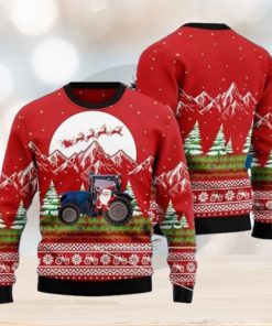 Noel Tractor Ugly Christmas Sweater