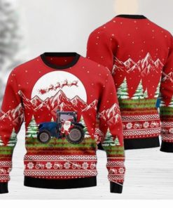 Noel Tractor Ugly Christmas Sweater