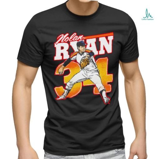 Nolan Ryan Houston Astros baseball number 34 t shirt
