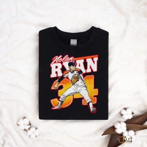 Nolan Ryan Houston Astros baseball number 34 t shirt