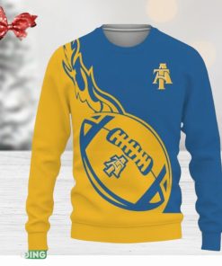 North Carolina A’T Aggies Go to Champion 2023 Ugly Christmas Sweater Gift Holidays