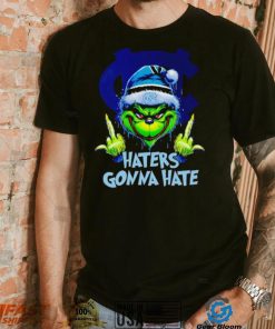 North Carolina Tar Heels Grinch middle finger haters gonna hate shirt
