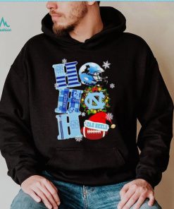 North Carolina Tar Heels NCAA ho ho ho Christmas shirt