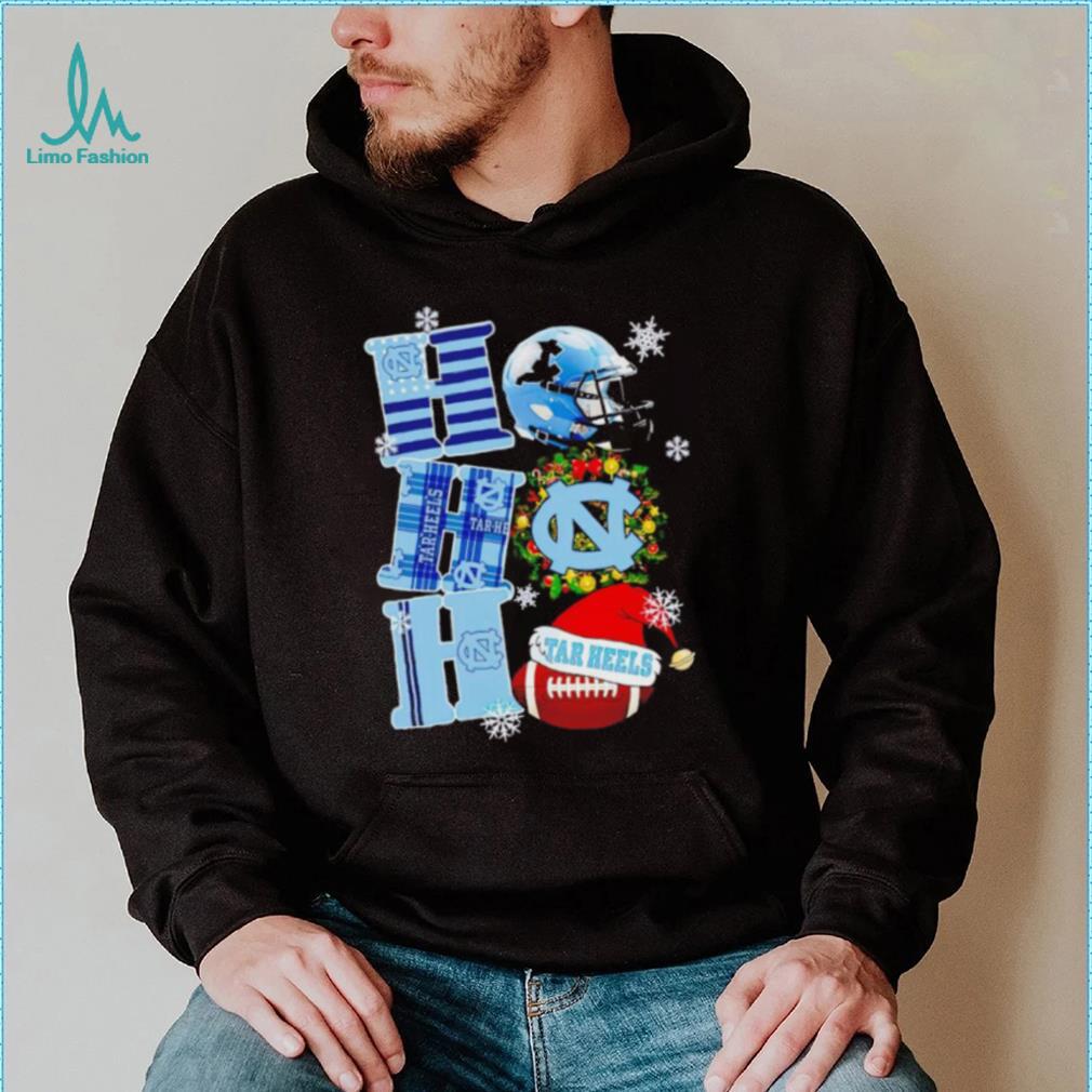 North Carolina Tar Heels NCAA ho ho ho Christmas shirt North Carolina Tar Heels NCAA ho ho ho Christmas shirt