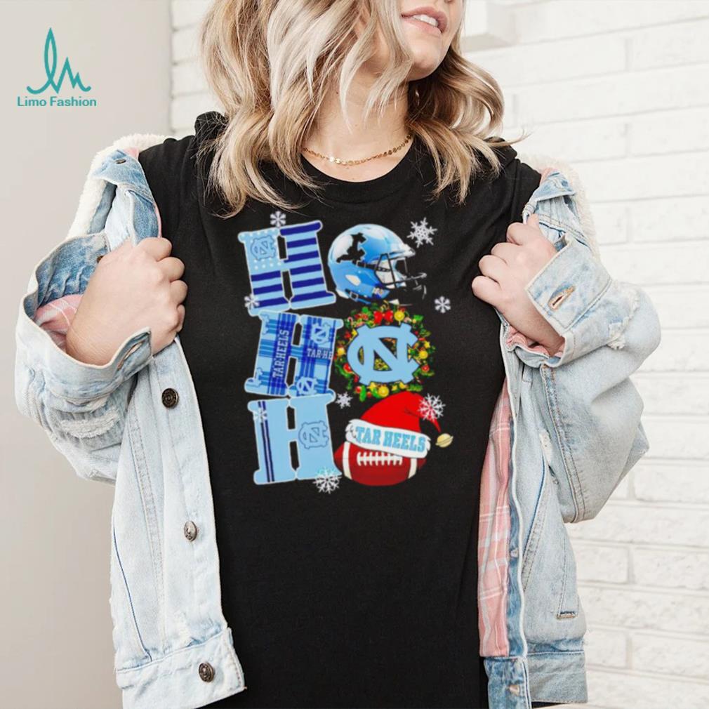 North Carolina Tar Heels NCAA ho ho ho Christmas shirt North Carolina Tar Heels NCAA ho ho ho Christmas shirt
